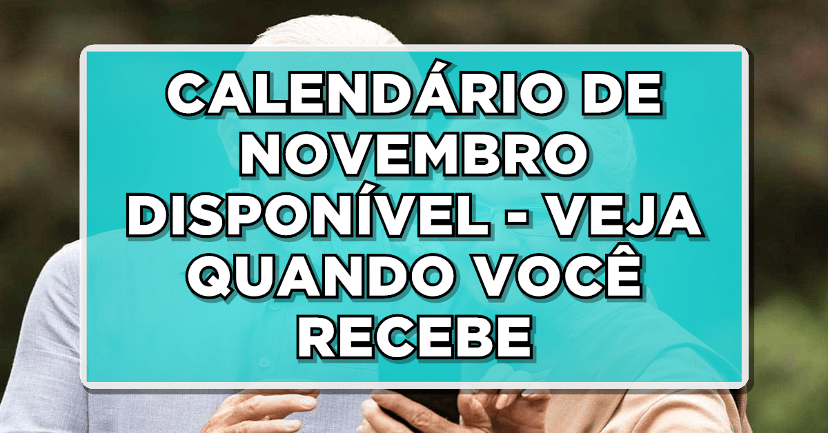 calendário INSS de novembro