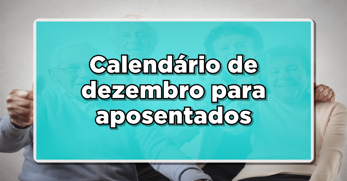 Aposentados e pensionistas contam com o calendário do pagamento de dezembro do INSS (Fonte: Edição/ Diário Oficial Notícias)