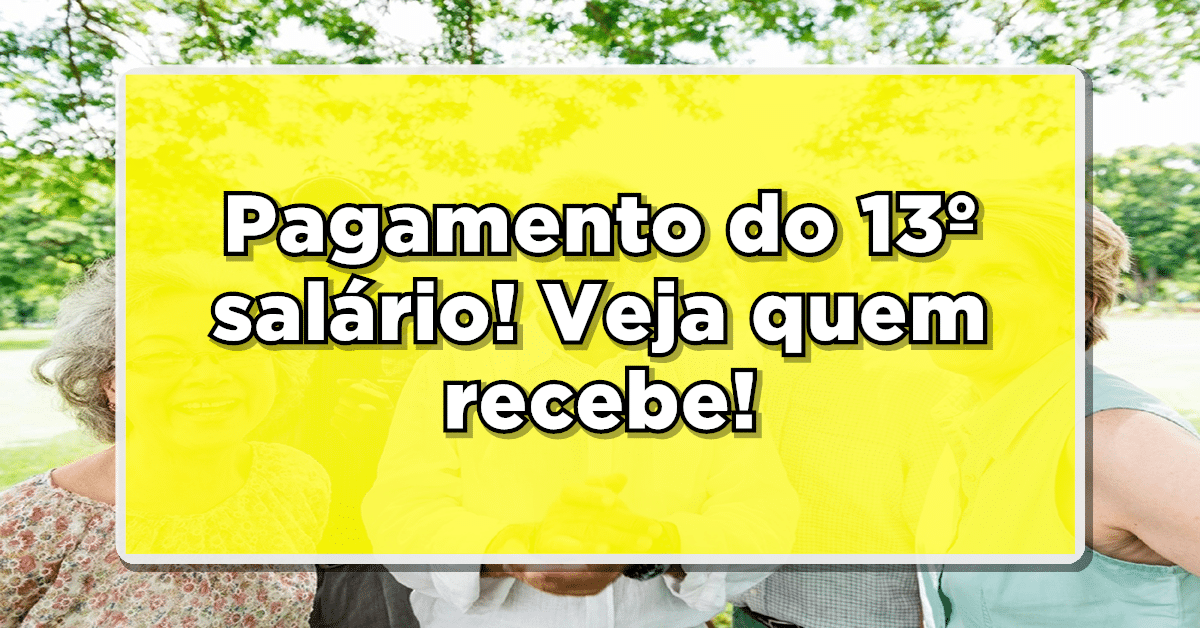 Aposentados e pensionistas do INSS recebem o pagamento do 13º salário! Veja as datas! (Fonte: Edição/ Diário Oficial Notícias)