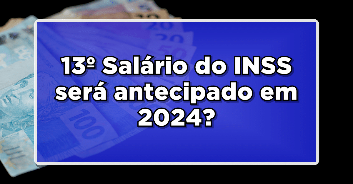 Existe a possibilidade de antecipação do 13º salário dos aposentados este ano, porém, o cenário não é muito favorável aos beneficiários.