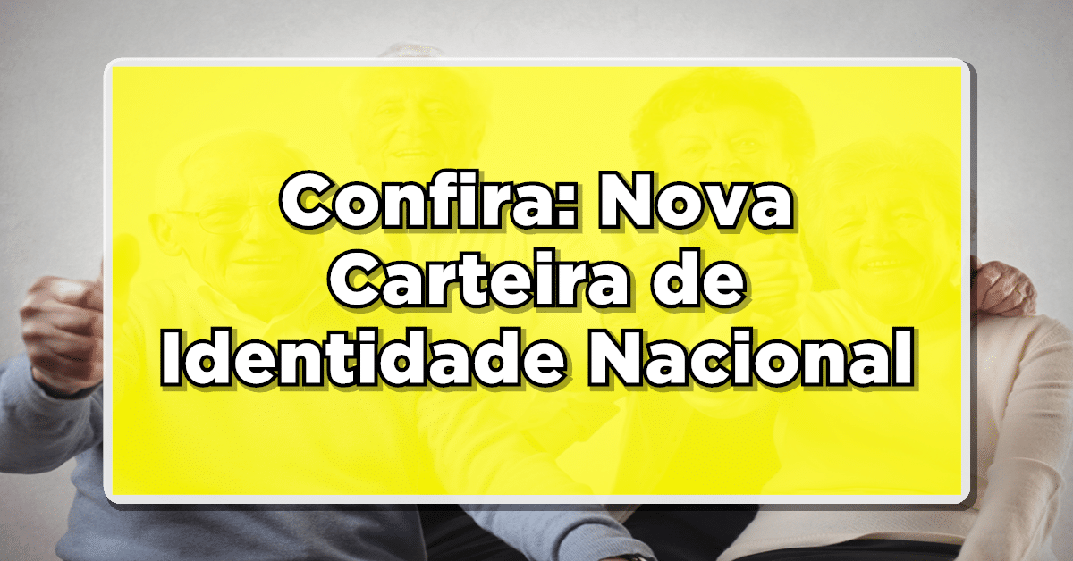 Descubra como funcionará a nova Carteira de Identidade Nacional e como emiti-lá! (Fonte: Edição / Diário Oficial Notícias)