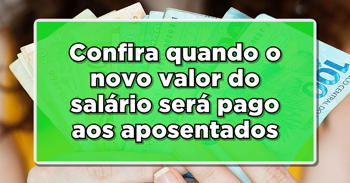 Veja quando cairá o pagamento da aposentadoria de janeiro para os beneficiários do INSS!