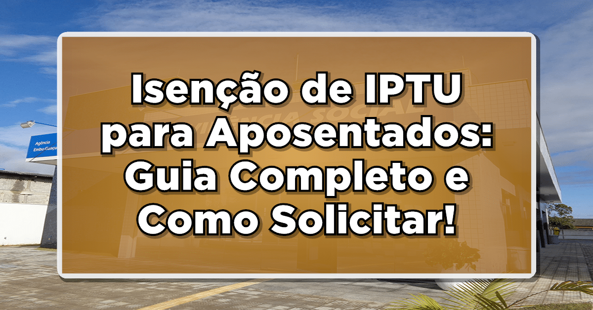 isenção iptu