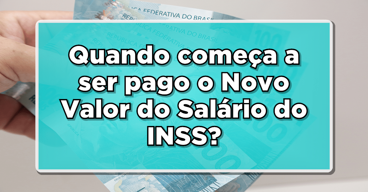 Quando começa a ser pago o novo salário para os aposentados