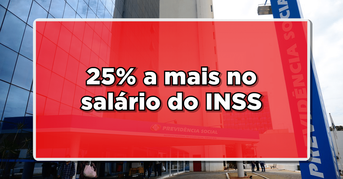 adicional 25 na aposentadoria