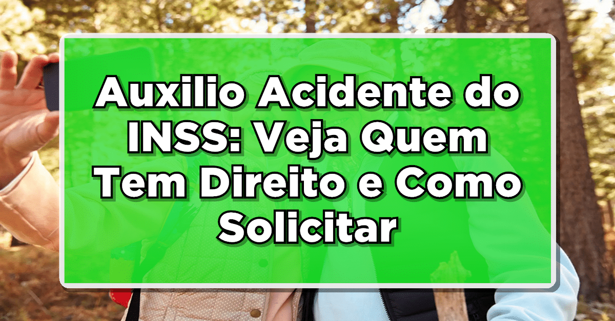 auxílio acidente do INSS