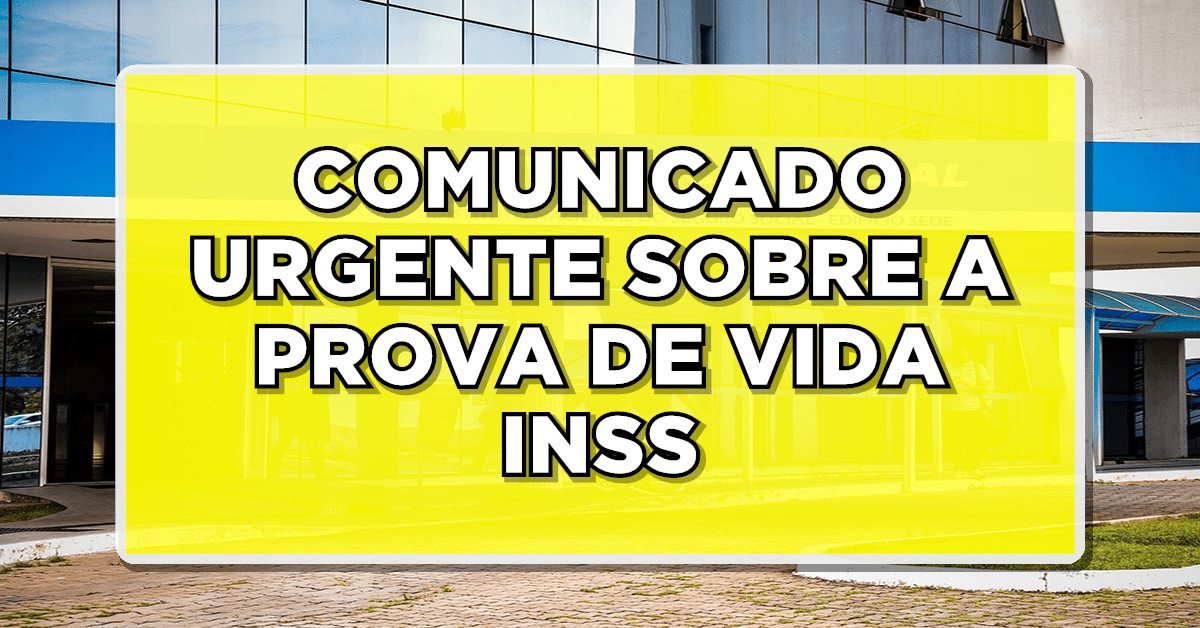 prova de vida INSS
