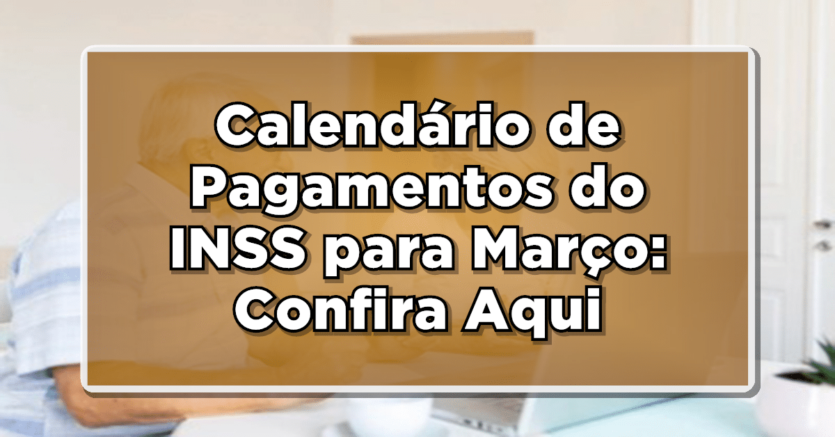 calendário inss