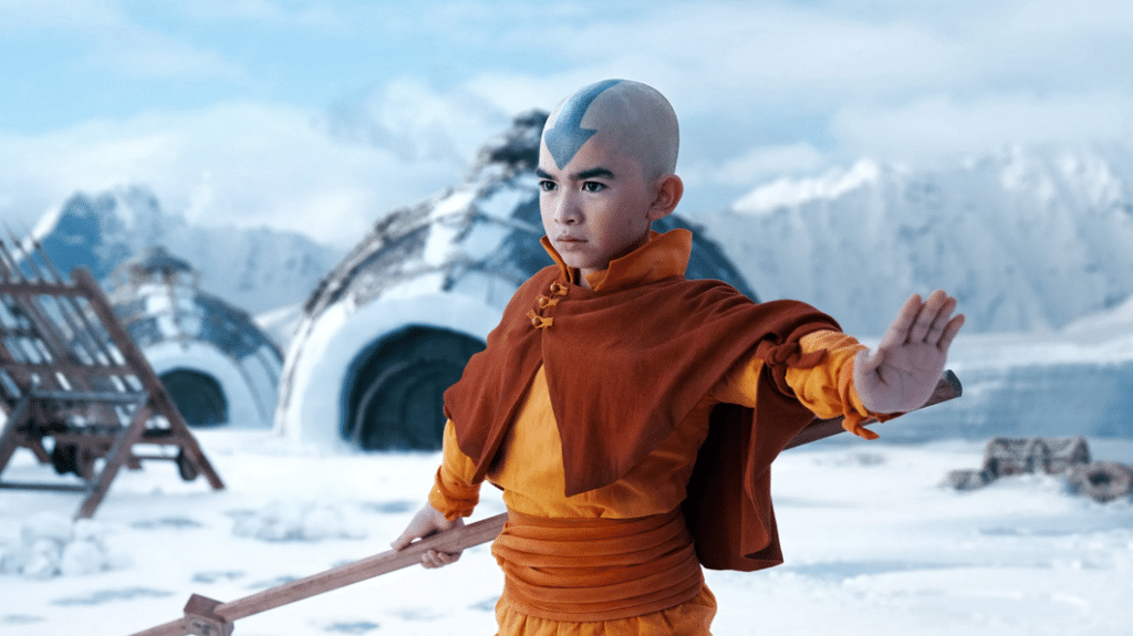 Nova série da Netflix, Avatar: O último mestre do ar, conquista telespectadores em 125 países. (Fonte: Reprodução Google)