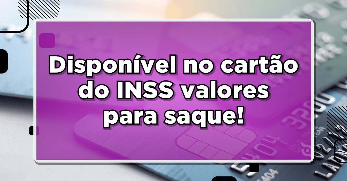 A seguir entenda como resgatar os valores disponíveis no cartão consignado do INSS.