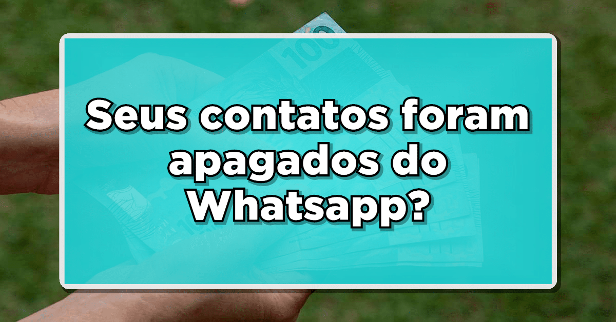 Veja agora como você consegue então fazer o processo de como recuperar contatos do WhatsApp! Veja mais a seguir: