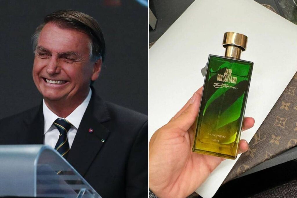 Perfume do Bolsonaro será lançado ainda em março. (Fonte: Reprodução Google)