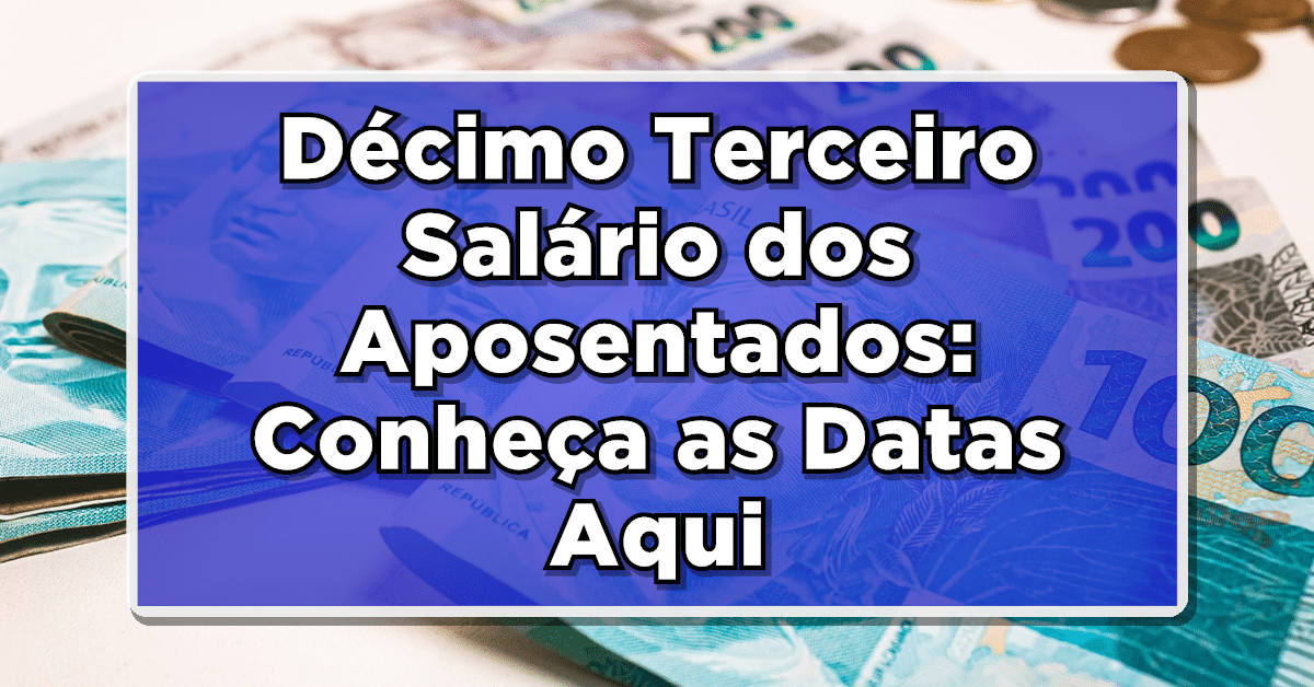 décimo terceiro dos aposentados