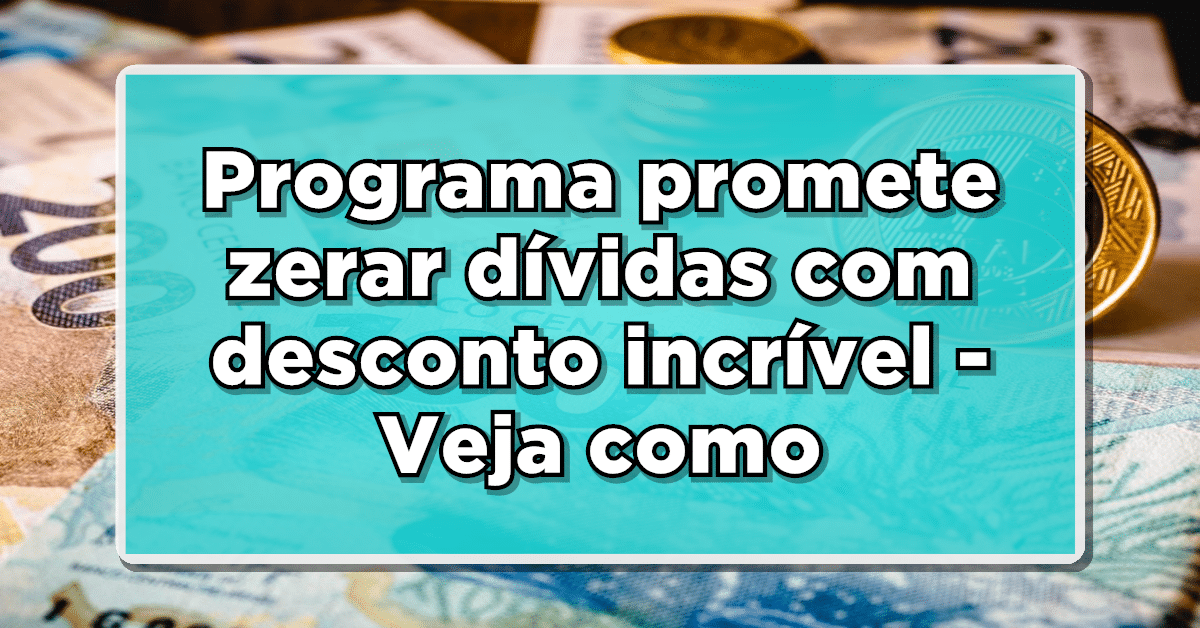 Veja agora como você pode limpar o seu nome com o programa para renegociação de dívidas. Confira mais informações: