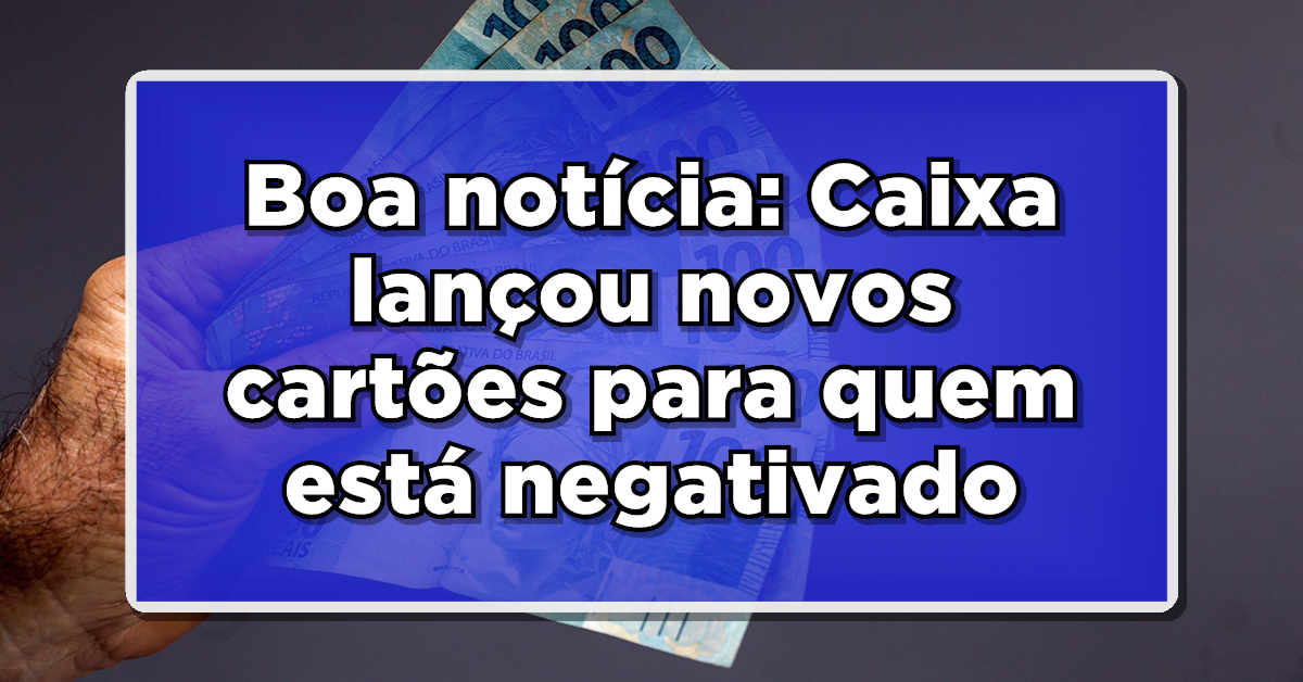 Veja agora sobre o cartão de crédito para negativados que pode ajudar muitos a sairem das dívidas neste ano.