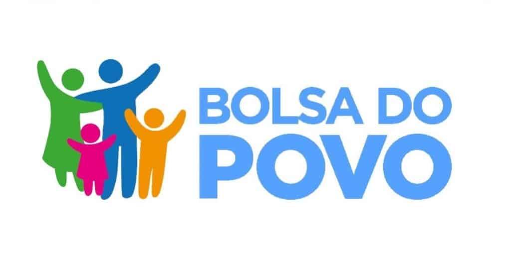 Logo colorido do Bolsa do Povo.
