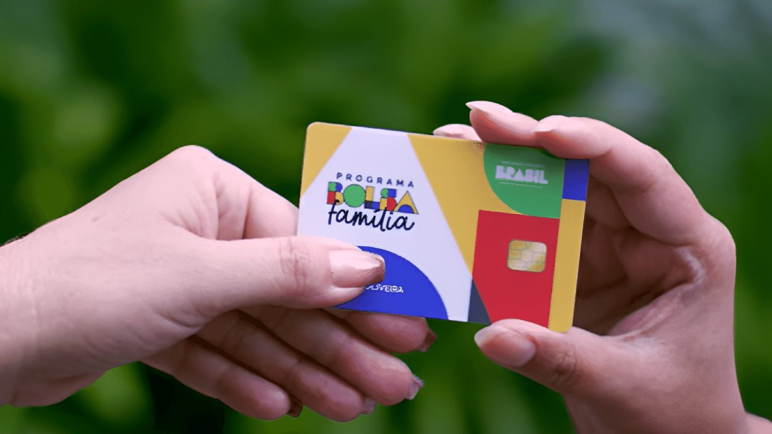 cartão do benefício para retirar valor nas datas de pagamento Bolsa Família abril