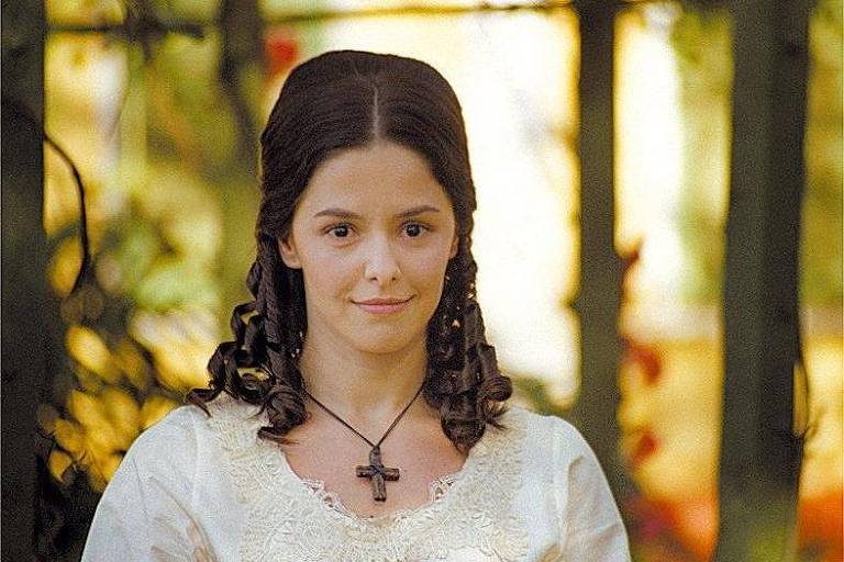 Bianca Rinaldi em A escrava Isaura. (Fonte: Reprodução Google).