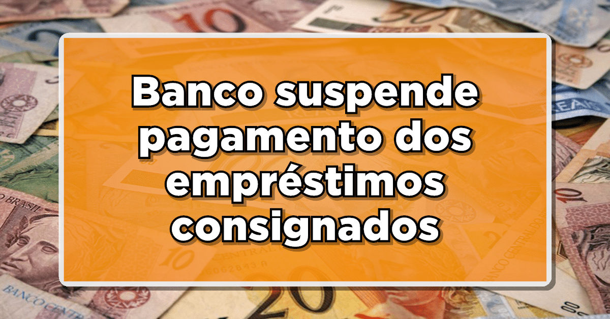 suspensão consignado 120 dias