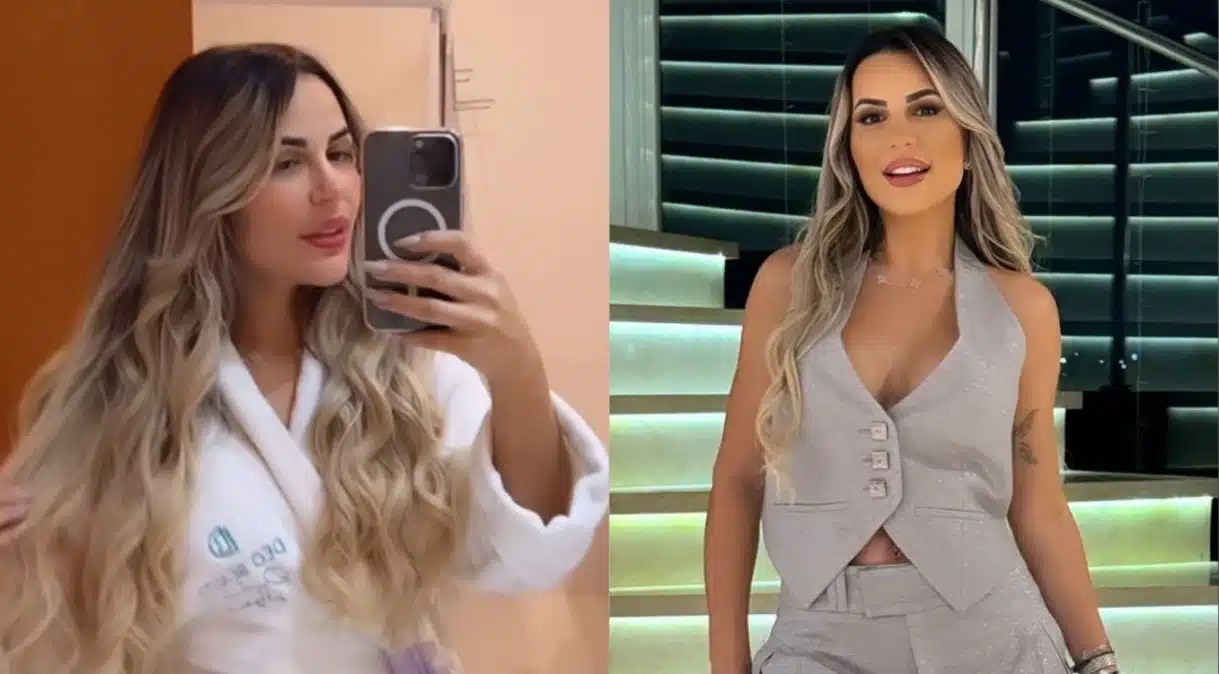 Deolane Bezerra mudou o visual. (Fonte: Reprodução Google)