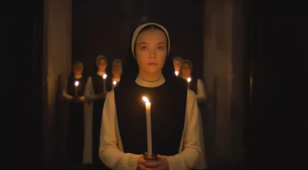 Sydney Sweeney estrela o terror "Imaculada". (Fonte: Reprodução Google).