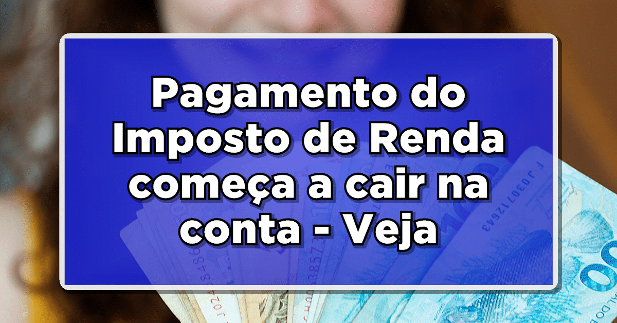 pagamento imposto de renda