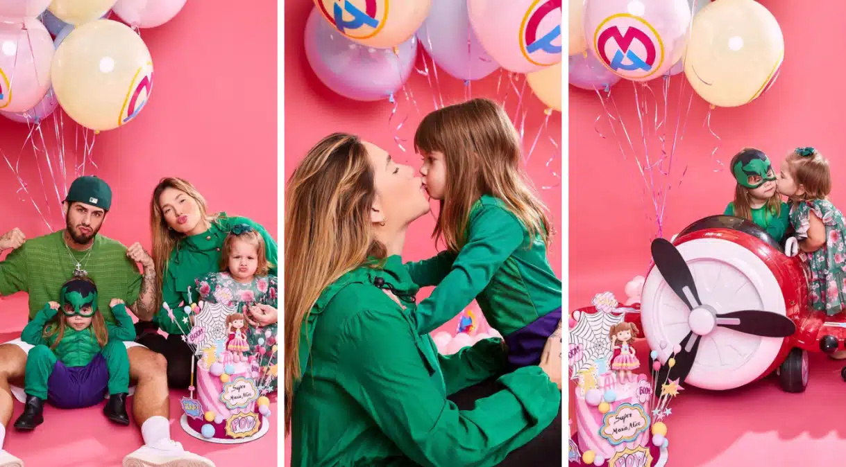 Virgínia e Zé Felipe comemoram aniversário da filha Maria Alice, (Fonte: Reprodução Google).