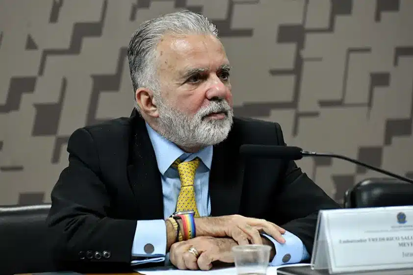 Frederico Meyer é o embaixador do Brasil. (Fonte: Reprodução Google).