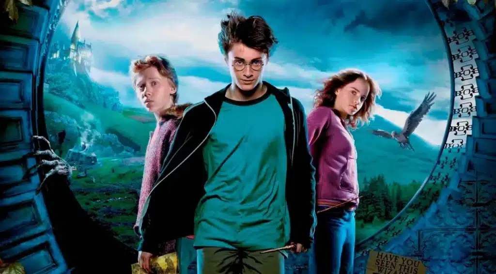"Harry Potter e o Prisioneiro de Azkaban" capa do filme