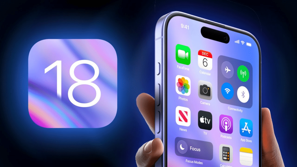 iOS 18 pode trazer novas opções de personalização do ecrã inicial (Fonte: Reprodução Apple).