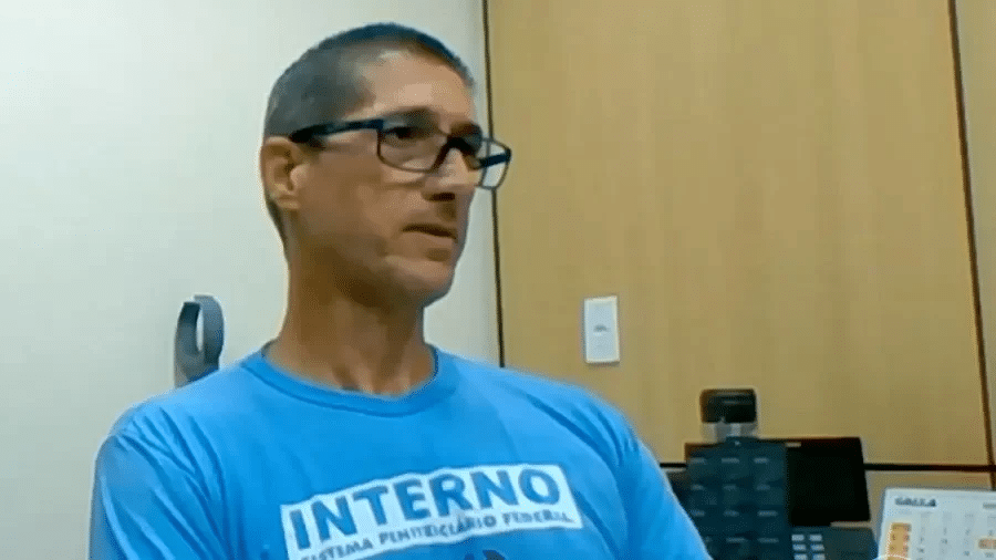Ronnie Lessa em vídeo da delação premiada