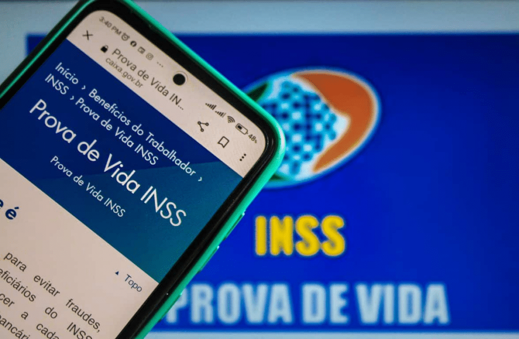 celular com app do inss