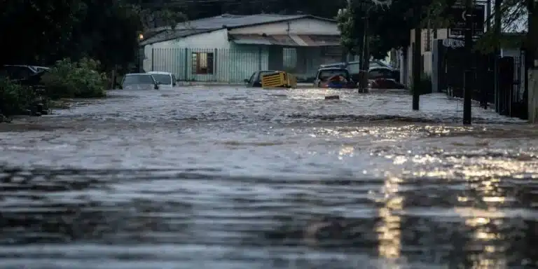 Inundações no Rio Grande do Sul. (Fonte: Reprodução Google).