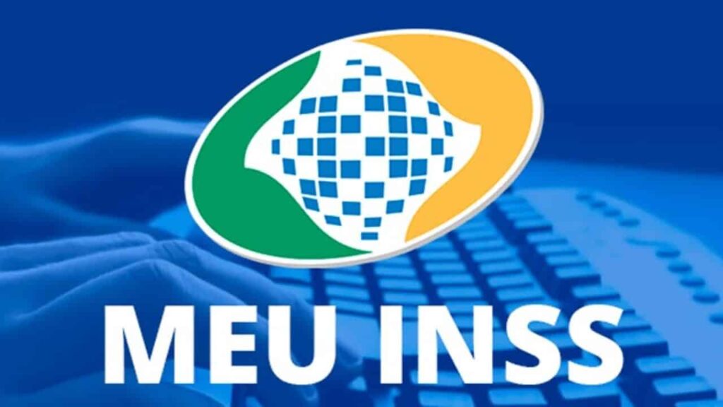 logo do Meu INSS para ilustrar o passo a passo de Como desbloquear benefício INSS para empréstimo.