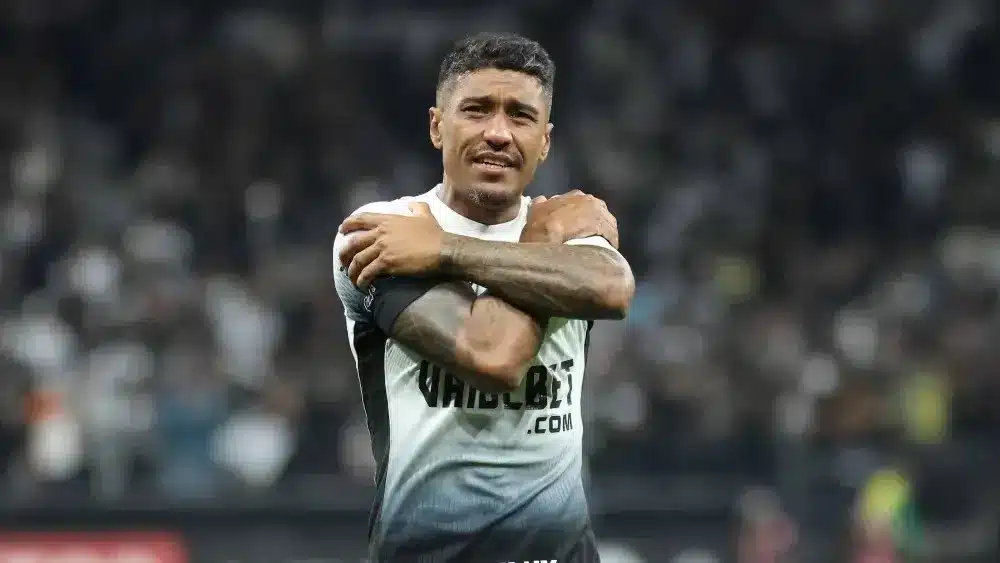 Paulinho do Corinthians se despede do time. (Fonte: Reprodução Google).
