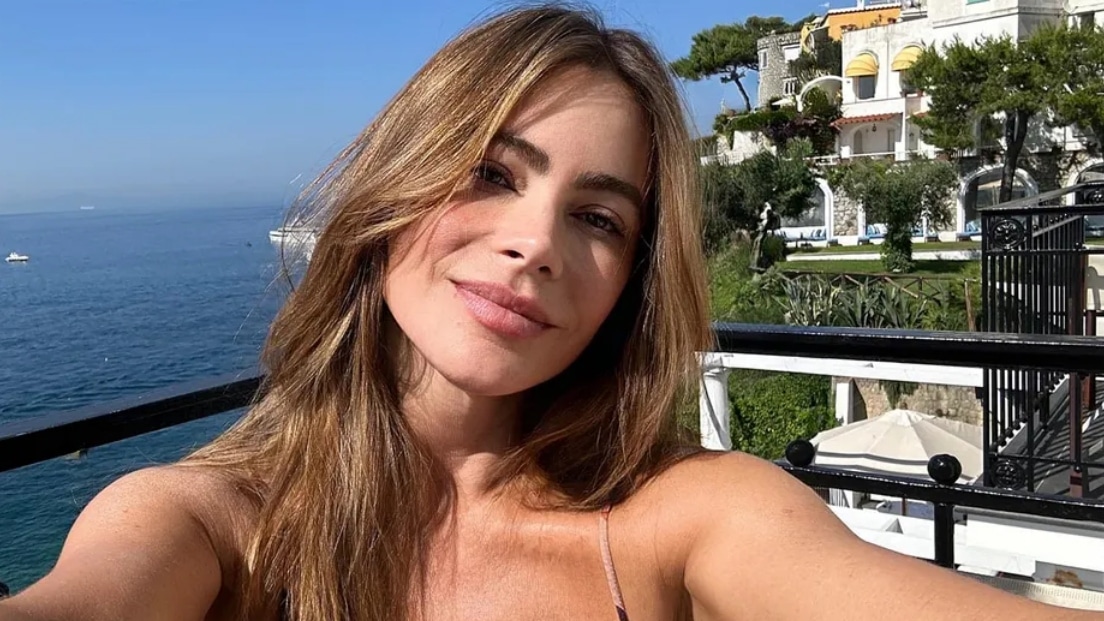 imagem da selfie de sofia Vergara