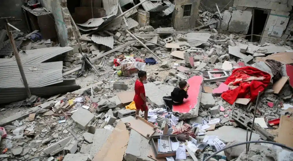 Ataque do Israel em Rafah. (Fonte: Reprodução Google).
