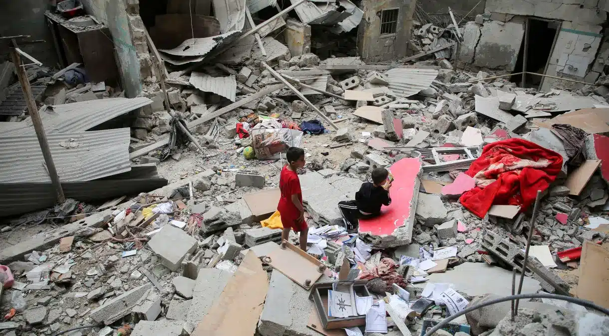 Ataque do Israel em Rafah. (Fonte: Reprodução Google).