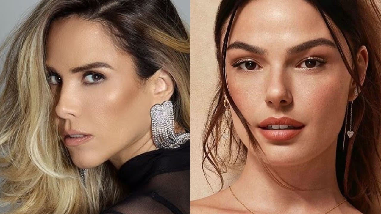 foto lado a lado, isis e wanessa