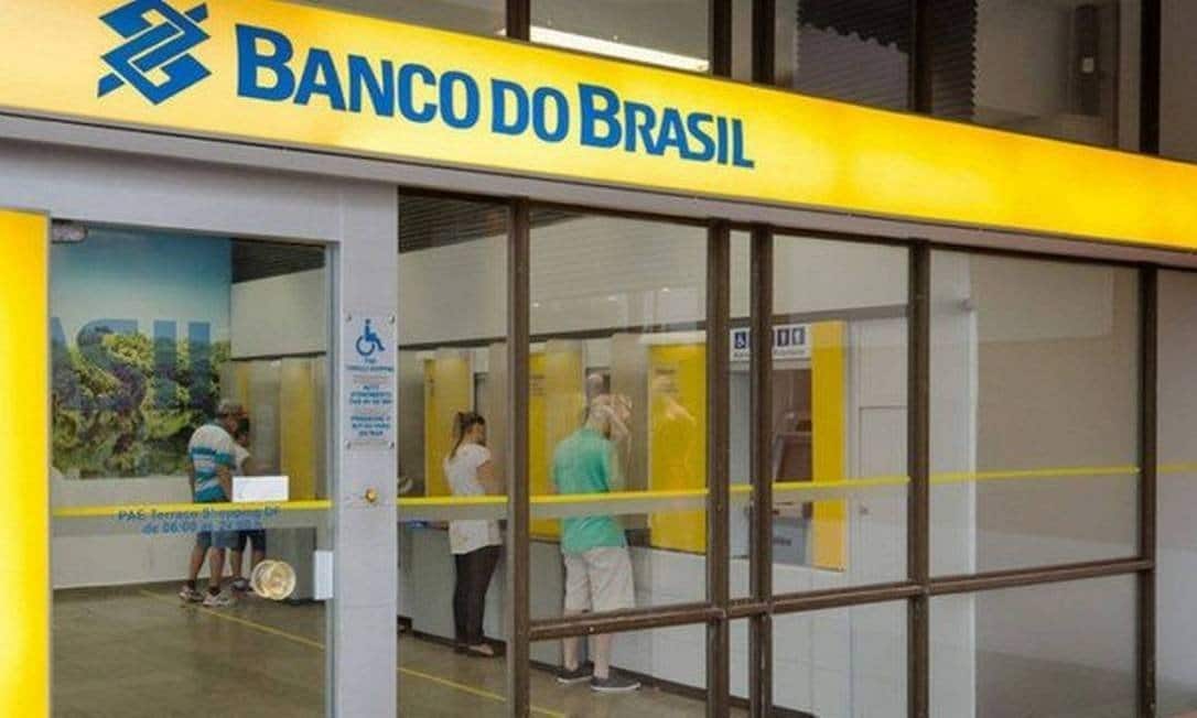 frente da agencia do banco do brasil