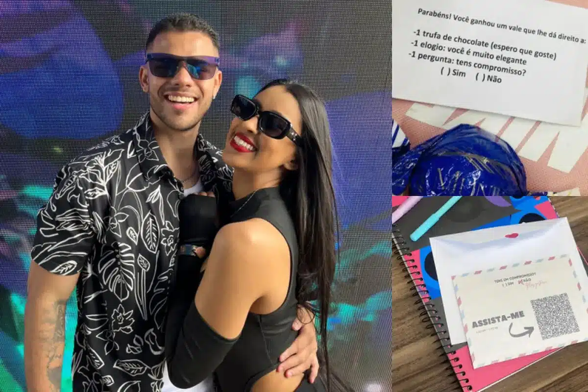 Casal se conhece através de bilhetes, sem contato por celular