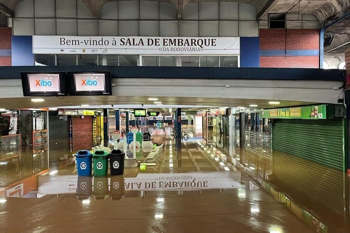 Rodoviária de Porto Alegre. (Fonte: Reprodução Google).