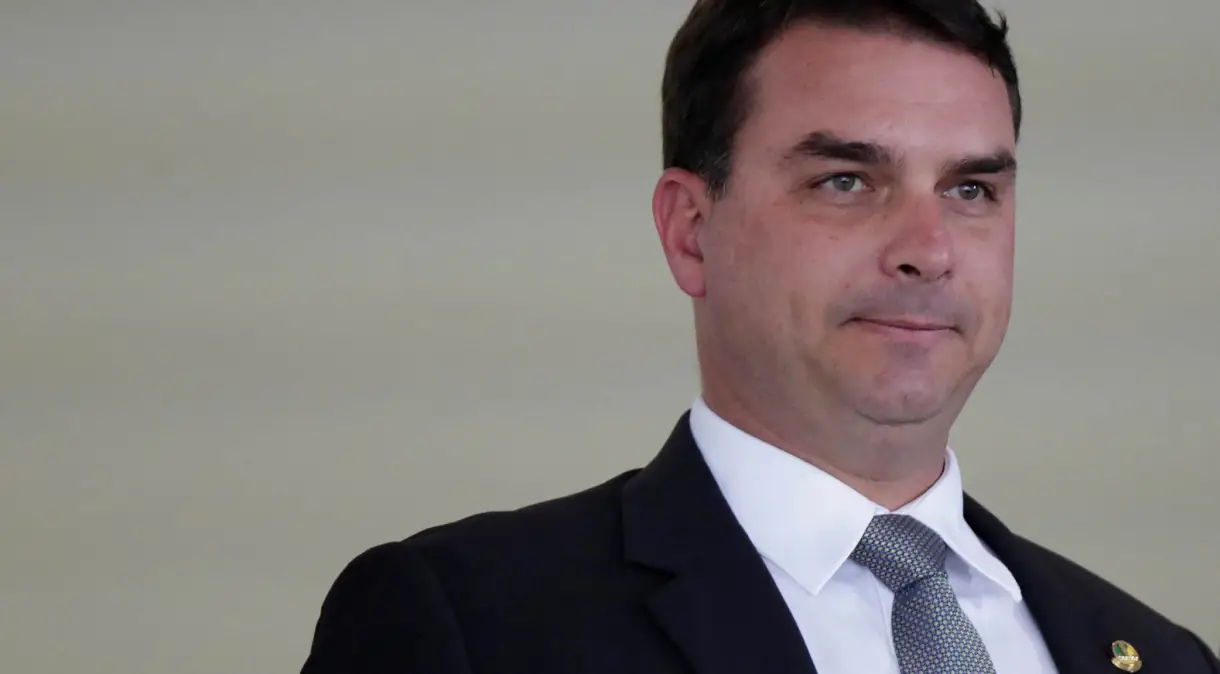 Flávio Bolsonaro. (Fonte: Ueslei Marcelino)