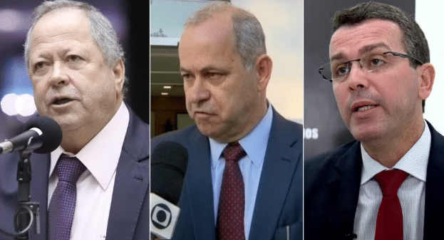 Chiquinho Brazão, Domingos Brazão e Rivaldo Barbosa, acusados de mandar matar Marielle Franco