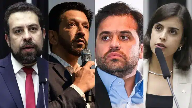 Pré-candidatos a prefeitos de São Paulo. (Fonte: CNN)