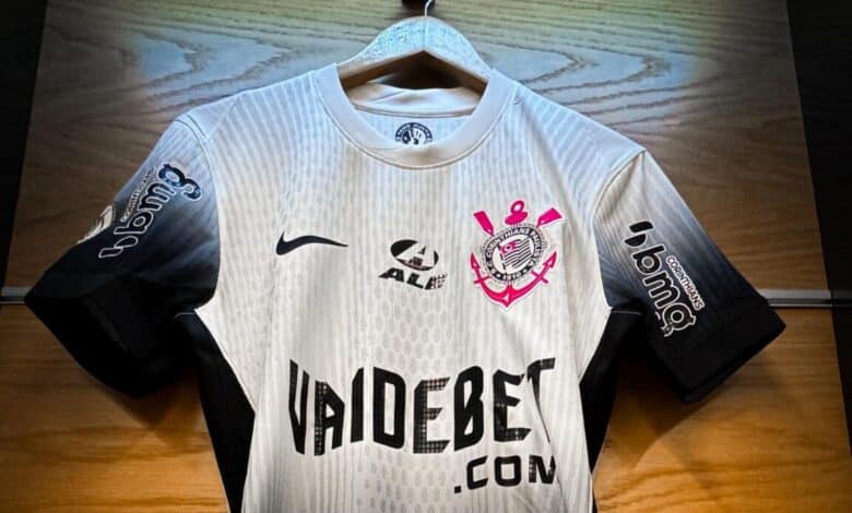 Camisa do Corinthians Vai de Bet. (Fonte: Reprodução Google).