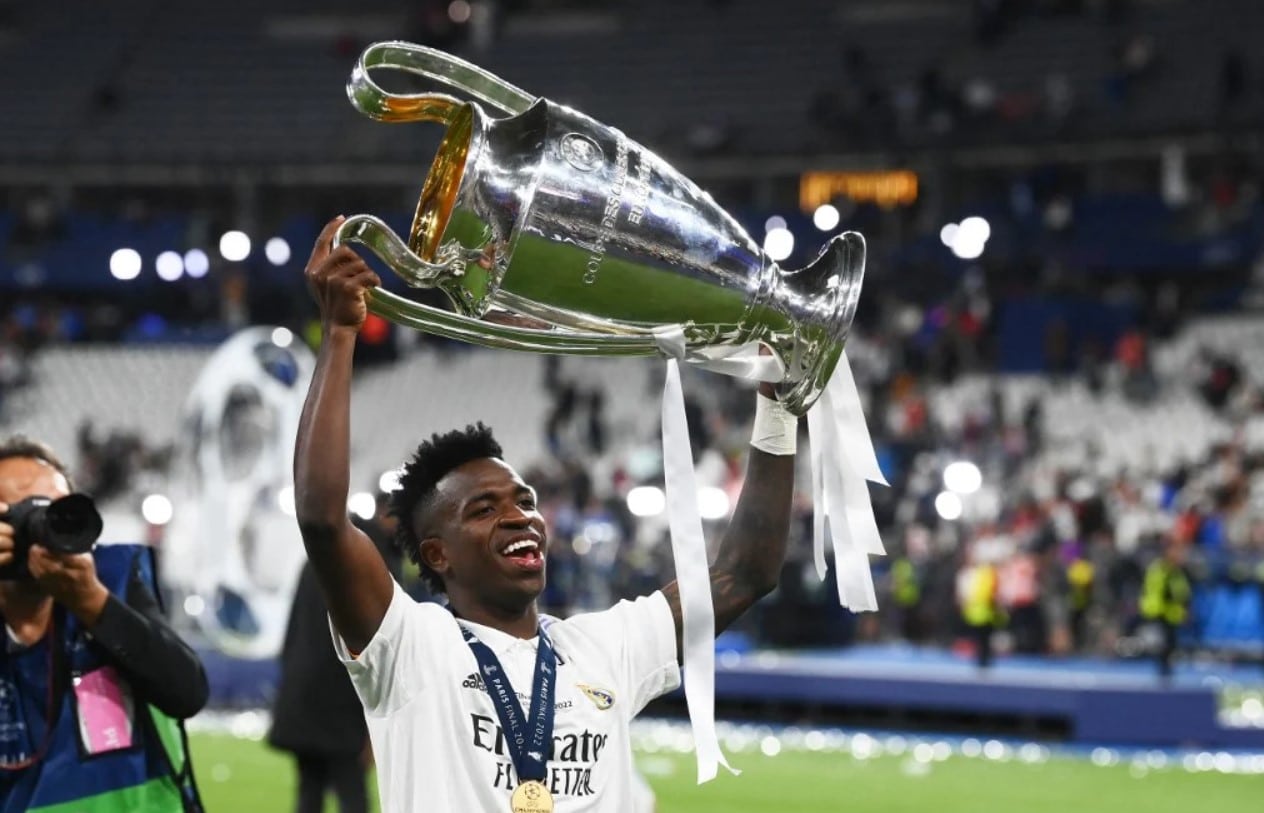 A jornada de Vini Jr. ao topo do futebol europeu