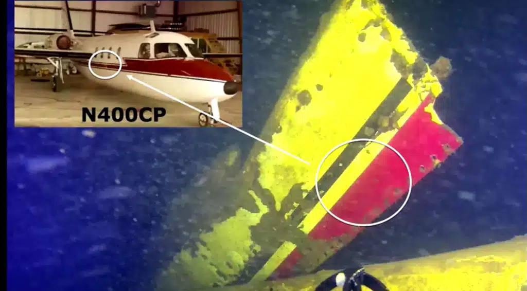 Jato desaparecido desde 1971 é encontrado no fundo do Lago Champlain, em Vermont. (Fonte: Reprodução CNN)