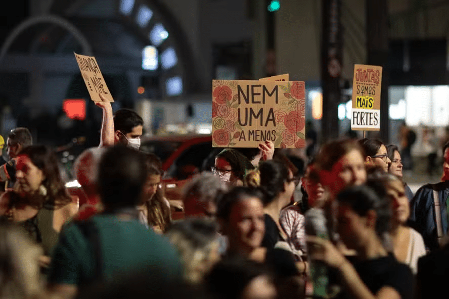 Manifestação contra PL do Aborto