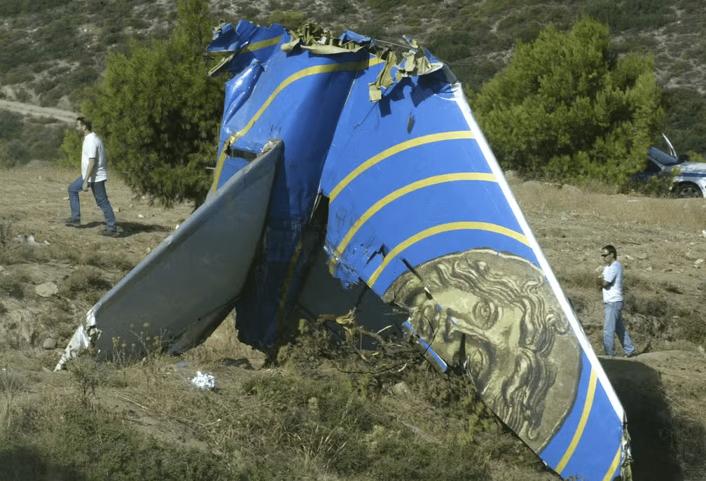 Voo Helios 522 caiu na Grécia em 2005